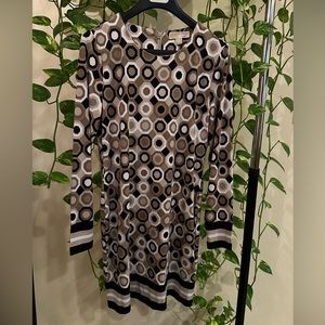 NWT Michael Kors retro pattern mini dress